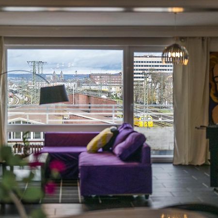 Pop Art Loft Ueber Den Daechern Von Koblenz Coblenza Esterno foto
